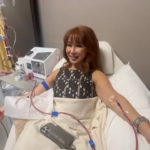 Mariann Tran receiving EBOO Ozone Therapy at wellness revolution texas